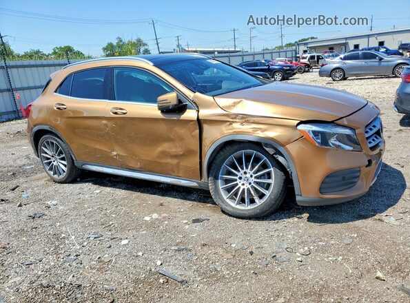 WDCTG4GBXJJ412374 2018 MERCEDES-BENZ GLA Orange Front right