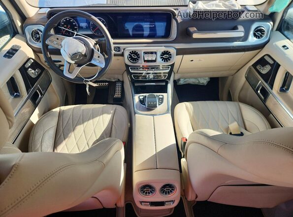 WDCYC6BJ6LX334574 2020 MERCEDES-BENZ G-CLASS Silver წინა პანელის ხედი