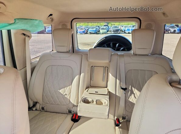 WDCYC6BJ6LX334574 2020 MERCEDES-BENZ G-CLASS Silver უკანა სავარძლების ხედი