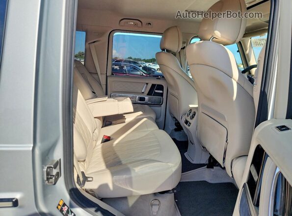 WDCYC6BJ6LX334574 2020 MERCEDES-BENZ G-CLASS Silver უკანა სალონის ხედი