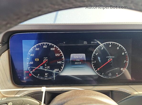WDCYC6BJ6LX334574 2020 MERCEDES-BENZ G-CLASS Silver ხელსაწყოთა პანელის ხედი