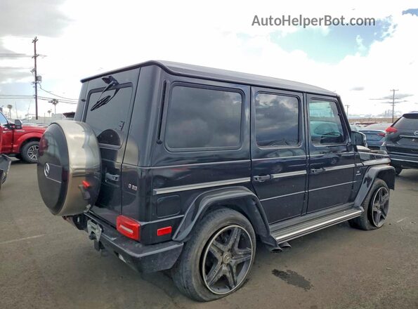 WDCYC7DF2HX282396 2017 MERCEDES-BENZ G-CLASS Black Задня права чверть