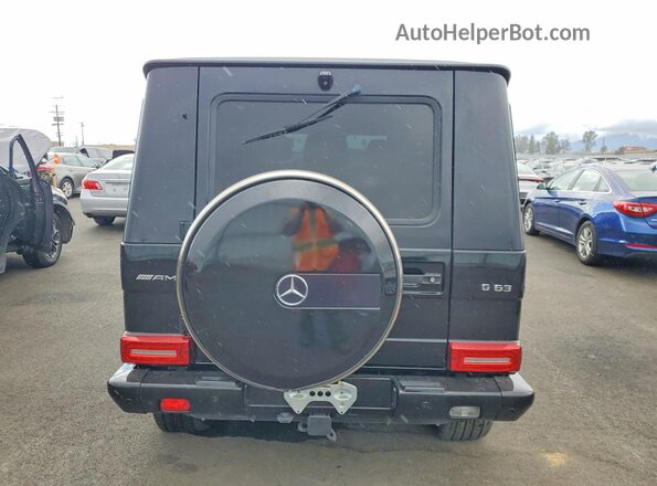 WDCYC7DF2HX282396 2017 MERCEDES-BENZ G-CLASS Black Вид ззаду