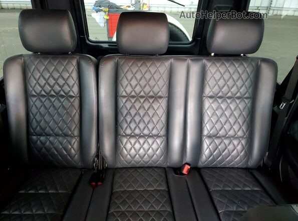 WDCYC7DF2HX282396 2017 MERCEDES-BENZ G-CLASS Black Вид задніх сидінь