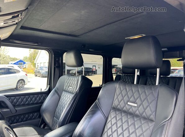 WDCYC7DF6HX275774 2017 MERCEDES-BENZ G-CLASS Black Вид щитка приладів