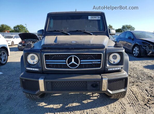 WDCYC7DF9GX243058 2016 MERCEDES-BENZ G-CLASS Black Widok z przodu
