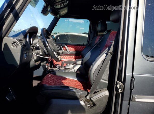 WDCYC7DF9GX243058 2016 MERCEDES-BENZ G-CLASS Black Widok wnętrza z przodu