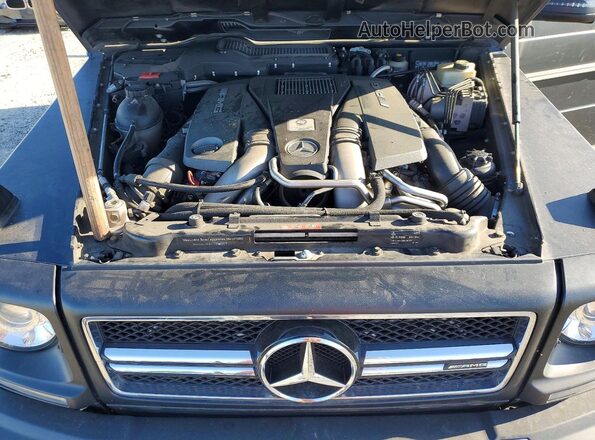 WDCYC7DF9GX243058 2016 MERCEDES-BENZ G-CLASS Black Widok komory silnika