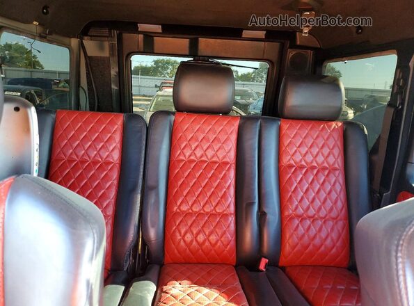 WDCYC7DF9GX243058 2016 MERCEDES-BENZ G-CLASS Black Widok tylnych siedzeń