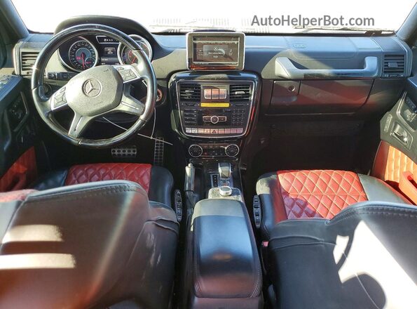 WDCYC7DF9GX243058 2016 MERCEDES-BENZ G-CLASS Black Widok deski rozdzielczej