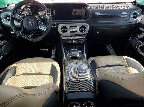 WDCYC7HJ1LX339260 2020 MERCEDES-BENZ G-CLASS Black წინა პანელის ხედი