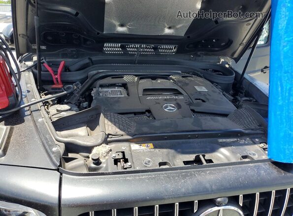 WDCYC7HJ1LX339260 2020 MERCEDES-BENZ G-CLASS Black ძრავის განყოფილების ხედი