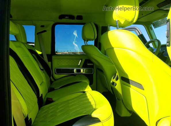 WDCYC7HJ5LX336698 2020 MERCEDES-BENZ G-CLASS Black უკანა სალონის ხედი