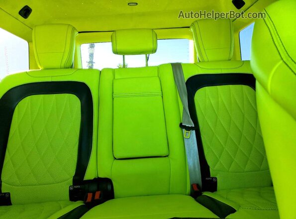 WDCYC7HJ5LX336698 2020 MERCEDES-BENZ G-CLASS Black უკანა სავარძლების ხედი