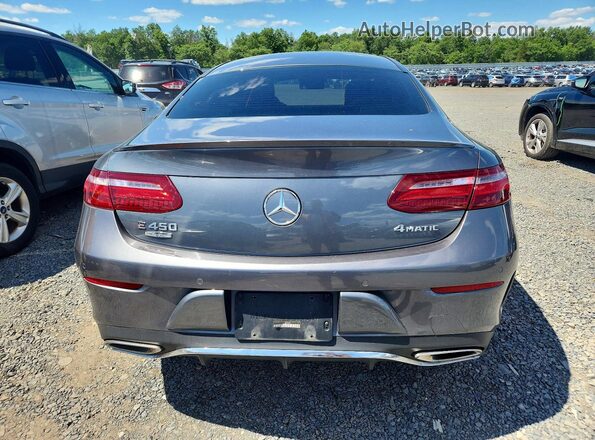 WDD1J6JBXKF087643 2019 MERCEDES-BENZ E Gray Widok z tyłu