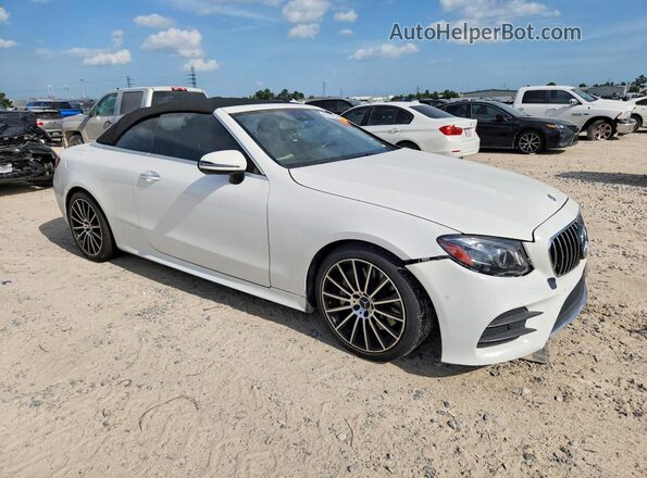 WDD1K6FB1JF041591 2018 MERCEDES-BENZ E White Front right