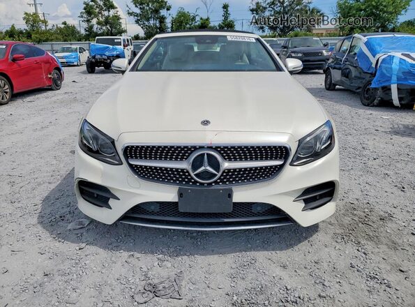 WDD1K6FB2JF041146 2018 MERCEDES-BENZ E White Вид спереду