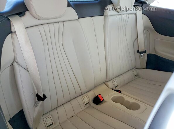 WDD1K6HB2KF083783 2019 MERCEDES-BENZ E White Rear seats view