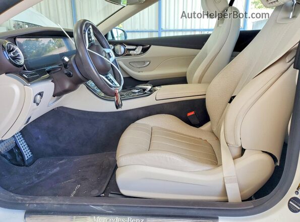 WDD1K6HB2KF083783 2019 MERCEDES-BENZ E White Front interior view