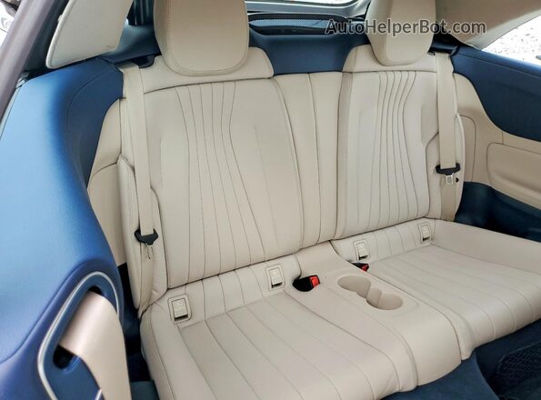 WDD1K6JB0KF114748 2019 MERCEDES-BENZ E Blue უკანა სავარძლების ხედი