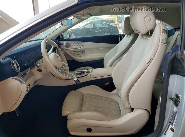 WDD1K6JB8KF105277 2019 MERCEDES-BENZ E Silver Vista interior delantera