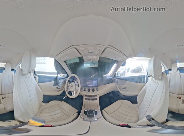 WDD1K6JB8KF105277 2019 MERCEDES-BENZ E Silver Vista de la etiqueta del VIN