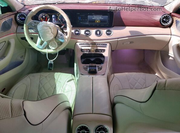 WDD2J5JB3KA030728 2019 MERCEDES-BENZ CLS-CLASS Gray Вид панелі приладів