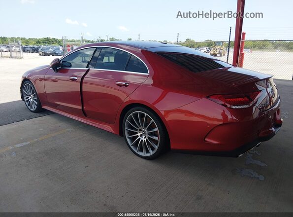 WDD2J5JB5LA049301 2020 MERCEDES-BENZ CLS-CLASS Red Задня ліва чверть