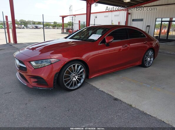 WDD2J5JB5LA049301 2020 MERCEDES-BENZ CLS-CLASS Red Передня ліва чверть
