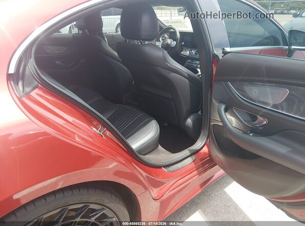 WDD2J5JB5LA049301 2020 MERCEDES-BENZ CLS-CLASS Red Вид наклейки з VIN-кодом