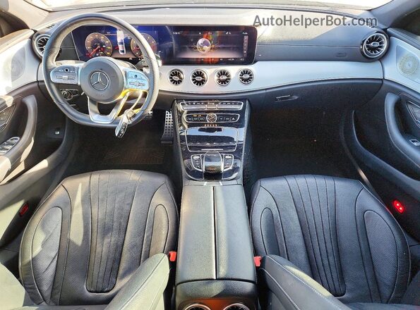 WDD2J5JB7LA049428 2020 MERCEDES-BENZ CLS-CLASS Black წინა პანელის ხედი