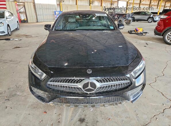 WDD2J5KB0KA028031 2019 MERCEDES-BENZ CLS-CLASS Black Front view
