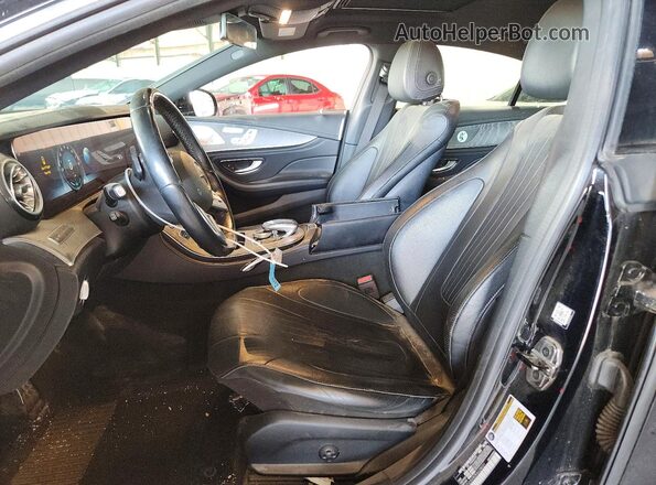 WDD2J5KB0KA028031 2019 MERCEDES-BENZ CLS-CLASS Black Front interior view