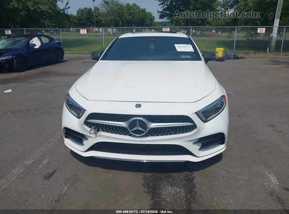 WDD2J5KB1LA052159 2020 MERCEDES-BENZ CLS-CLASS White ხელსაწყოთა პანელის ხედი
