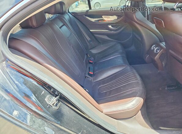 WDD2J5KB2KA019749 2019 MERCEDES-BENZ CLS-CLASS Black Widok tylnych siedzeń