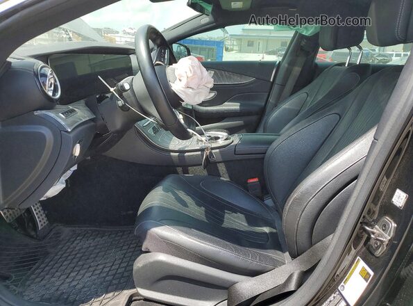 WDD2J5KB6KA015025 2019 MERCEDES-BENZ CLS-CLASS Black Widok wnętrza z przodu