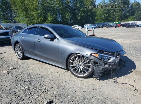 WDD2J5KBXKA030191 2019 MERCEDES-BENZ CLS-CLASS Gray Передня права чверть