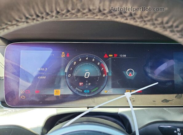 WDD2J5KBXKA030191 2019 MERCEDES-BENZ CLS-CLASS Gray Вид щитка приладів