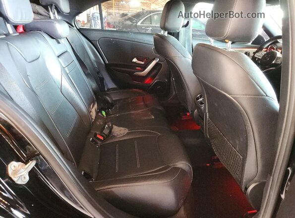 WDD3G4EB0KW027179 2019 MERCEDES-BENZ A Black Հետևի նստատեղերի տեսք