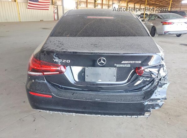 WDD3G4EB1KW003327 2019 MERCEDES-BENZ A Black Widok z tyłu