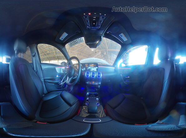 WDD3G4EB1KW003327 2019 MERCEDES-BENZ A Black Widok naklejki z numerem VIN