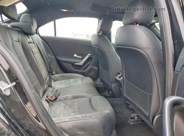 WDD3G4EB1KW011573 2019 MERCEDES-BENZ A Черный Вид задних сидений