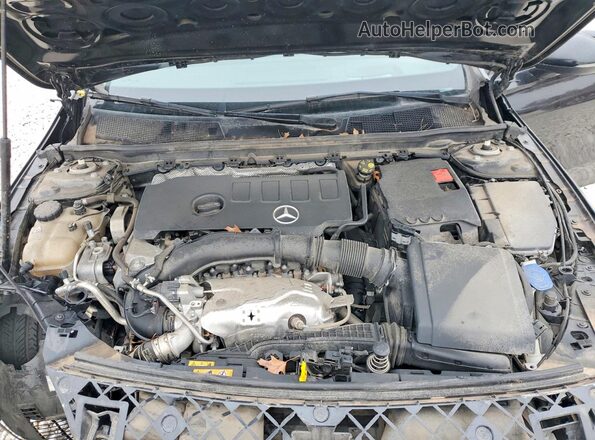 WDD3G4EB1KW011573 2019 MERCEDES-BENZ A Черный Вид задней части салона
