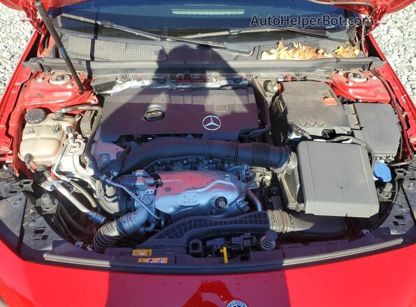 WDD3G4EB1LW038760 2020 MERCEDES-BENZ A Red Vista interior trasera