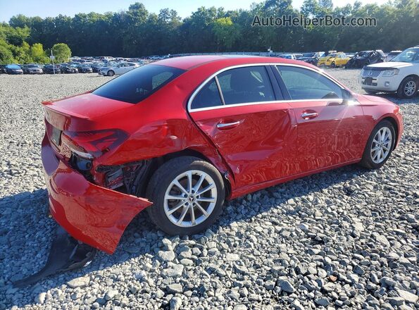 WDD3G4EB1LW038760 2020 MERCEDES-BENZ A Red Trasero derecho