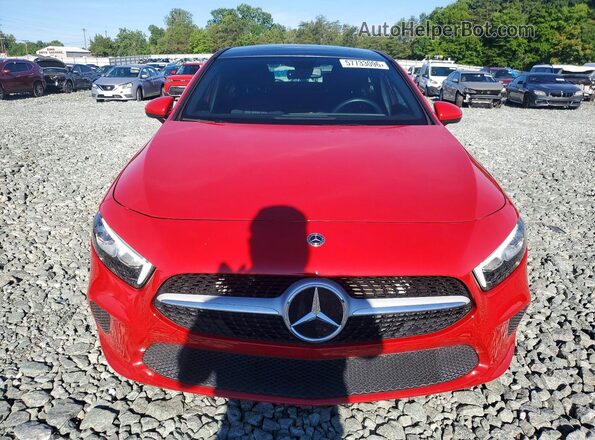 WDD3G4EB1LW038760 2020 MERCEDES-BENZ A Red Vista frontal