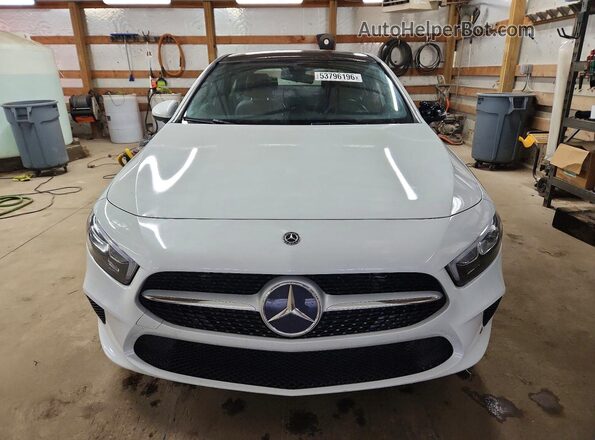 WDD3G4EB2KW033629 2019 MERCEDES-BENZ A White Вид спереду