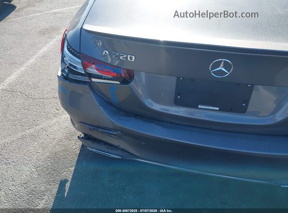 WDD3G4EB3KW006374 2019 MERCEDES-BENZ A 220 Gray Սալոնի հետևի տեսք