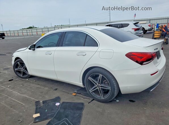 WDD3G4EB3KW024888 2019 MERCEDES-BENZ A Белый Задняя левая четверть