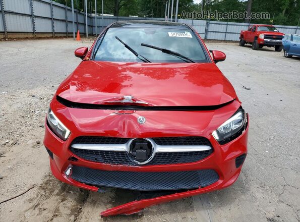 WDD3G4EB3KW034269 2019 MERCEDES-BENZ A Red წინა ხედი